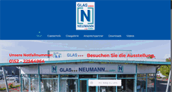 Desktop Screenshot of glas-neumann.com